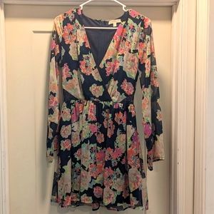Floral mini dress